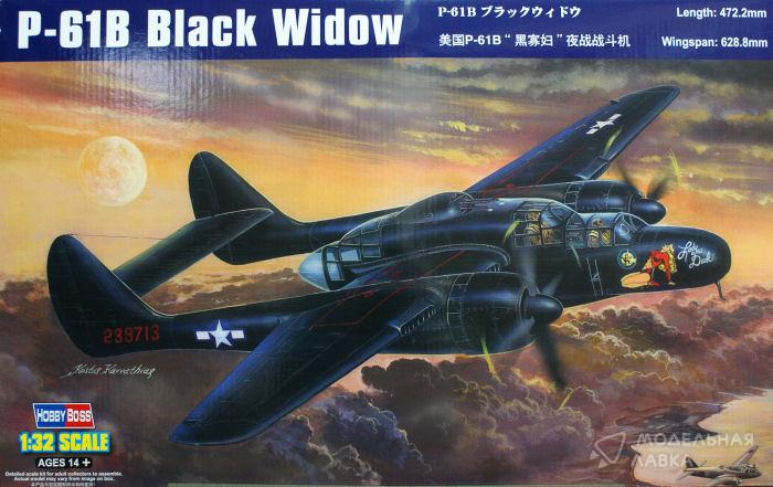 Сборная модель самолет P-61B Black Widow Hobby Boss
