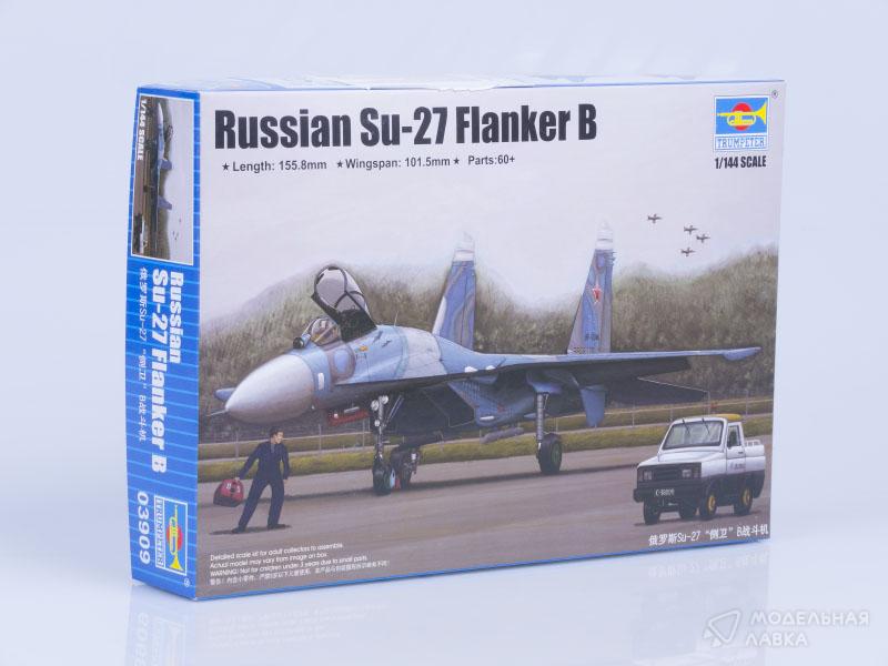 Фото #1 для Сборная модель самолет Russian SU-27 Flanker B