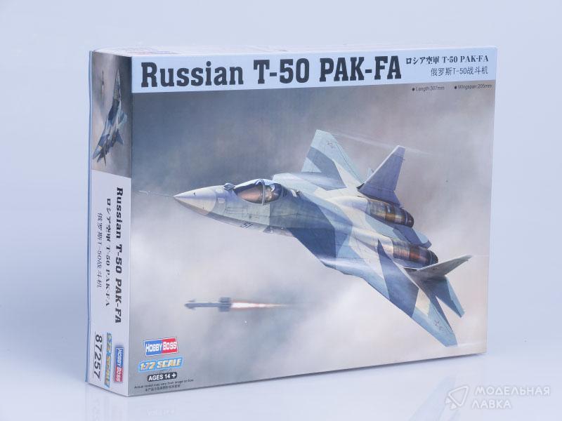 Фото #1 для Сборная модель самолет Russian T-50 PAK-FA