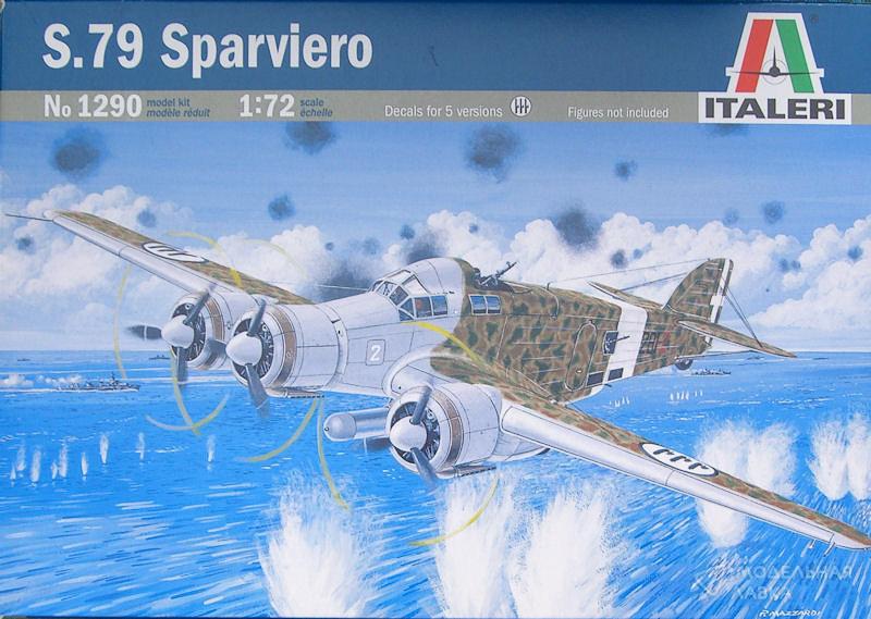 Фото #1 для Сборная модель самолет SM-79 Sparviero