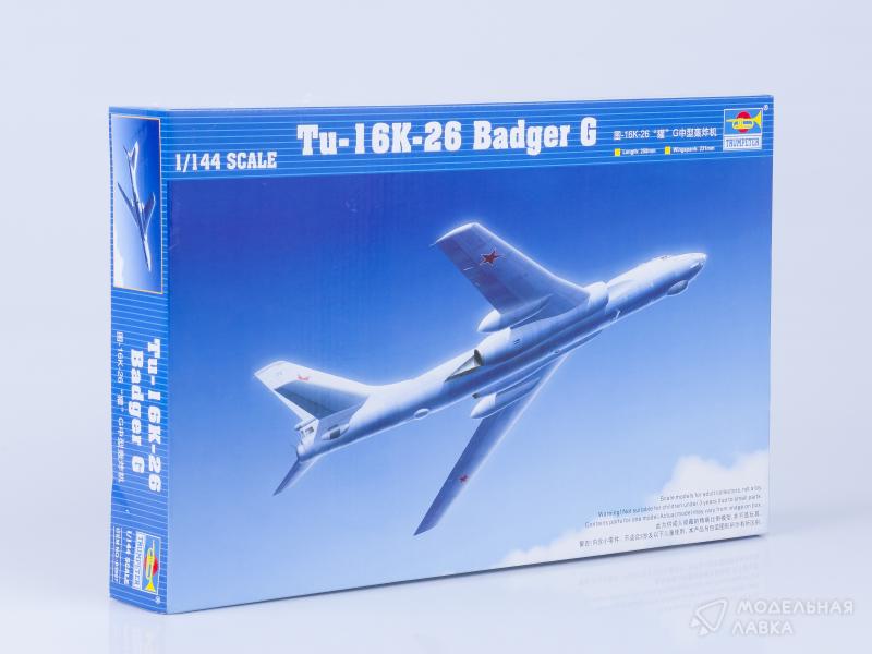 Фото #1 для Сборная модель самолет ТУ-16К-26 (Badger G)