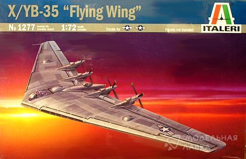 Сборная модель самолет X/YB-35 Flying Wing Italeri