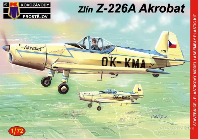 Фото #1 для Сборная модель самолет Zlin Z-226A "Akrobat"