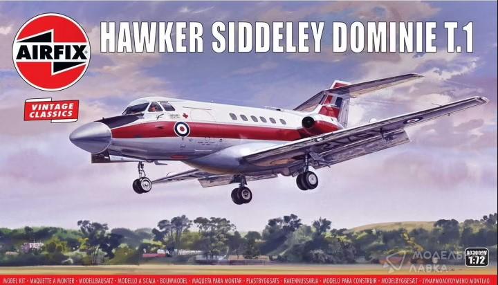 Сборная модель самолета Hawker Siddeley Dominie T.1 Airfix