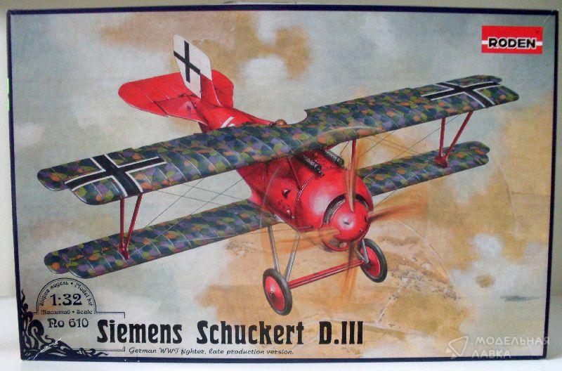 Сборная модель Siemens-Schuckert D.III Roden