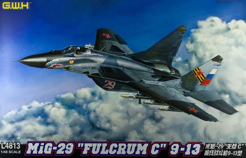 Фото #1 для Сборная модель советский истребитель МИГ-29 9-13 "Fulcrum C"