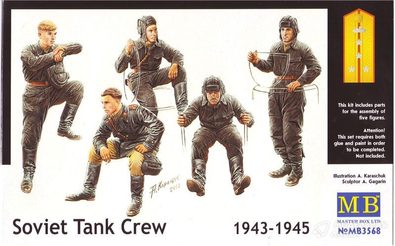 Советский танковый экипаж (1943-1945) Master Box