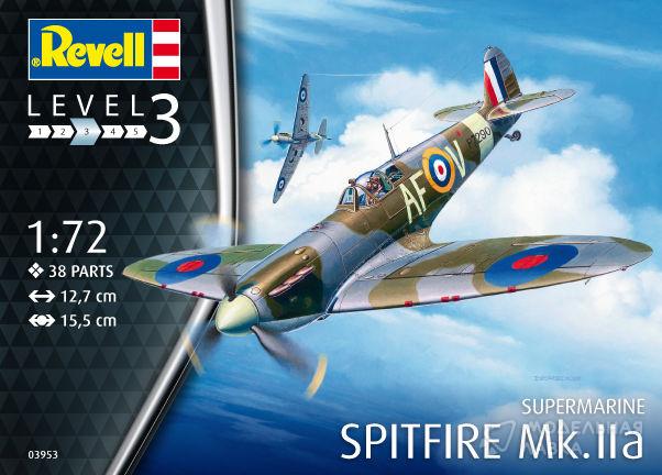 Фото #1 для Сборная модель Spitfire Mk.IIa