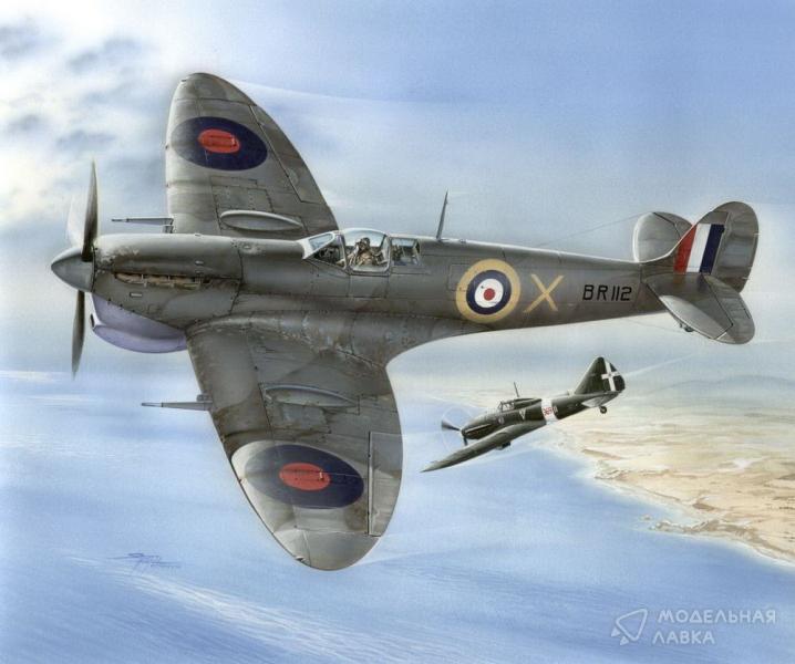 Фото #1 для Сборная модель Supermarine Spitfire Mk.VC "Malta Defender"