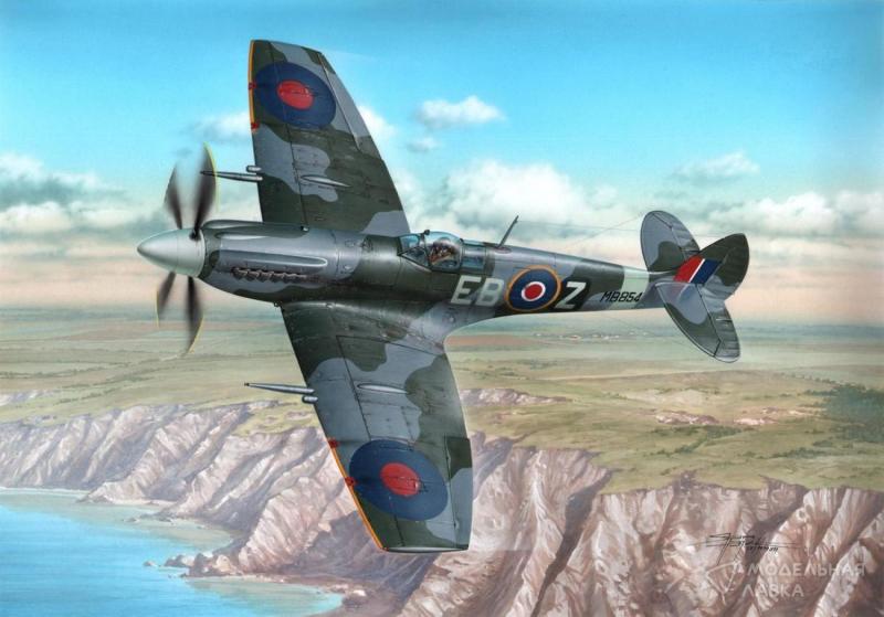 Фото #1 для Сборная модель Supermarine Spitfire Mk.XII