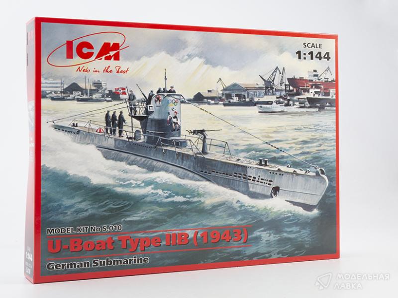 Фото #1 для Сборная модель тип IIB (1943 г.) Германская подводная лодка