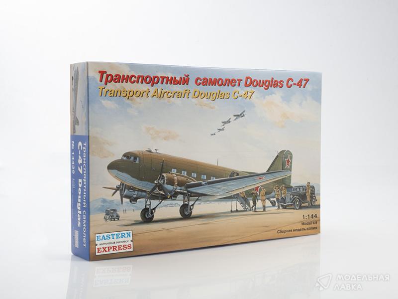 Фото #1 для Сборная модель транспортный самолет Douglas C-47