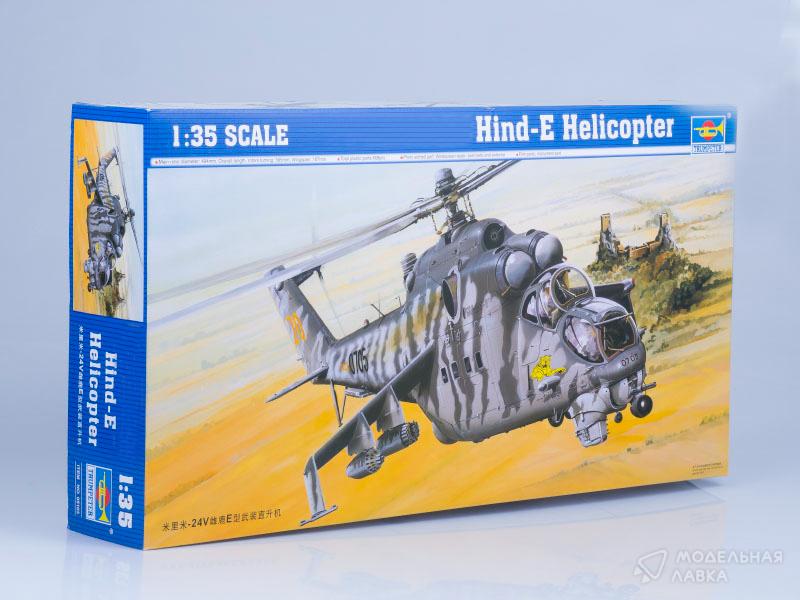 Фото #1 для Сборная модель вертолет Hind-E