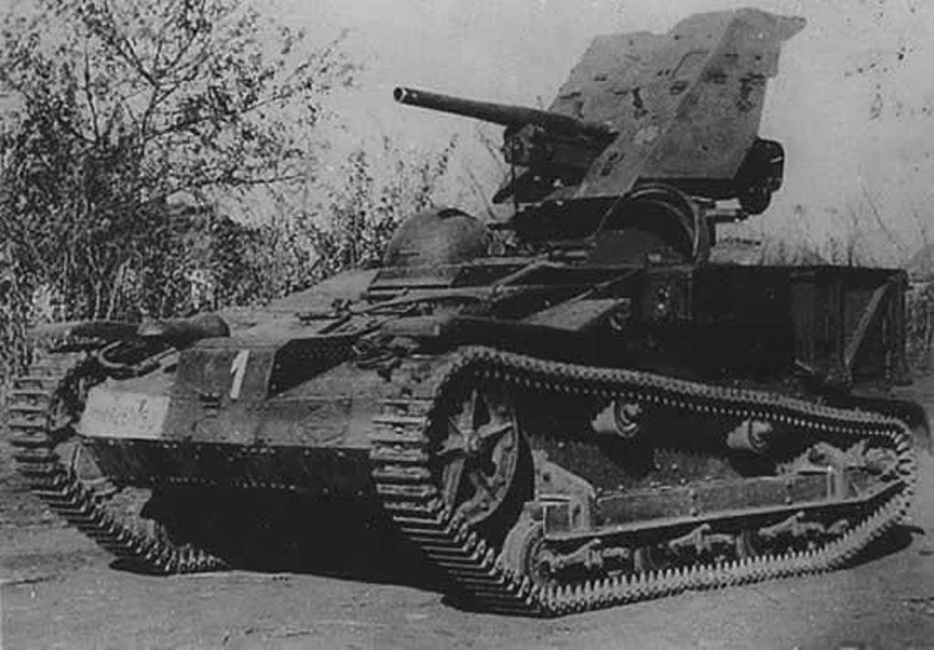 Фото Немецкая противотанковая пушка ПАК-36 с расчетом