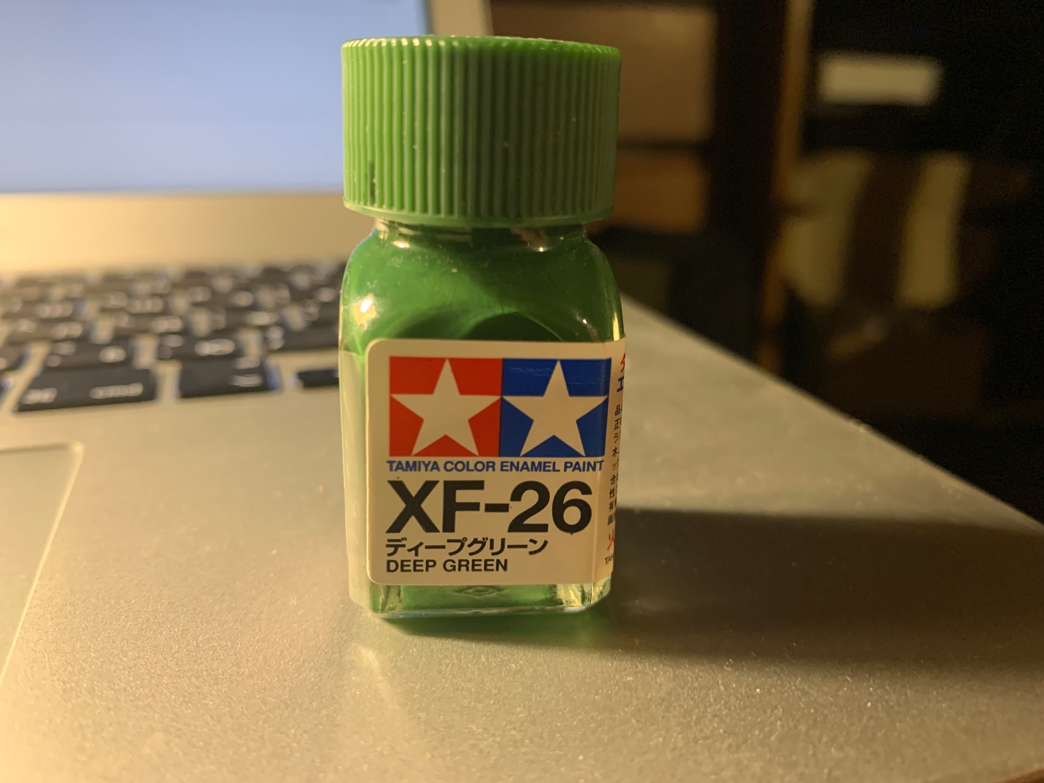 Фото Краска матовая эмалевая (Deep Green), XF-26