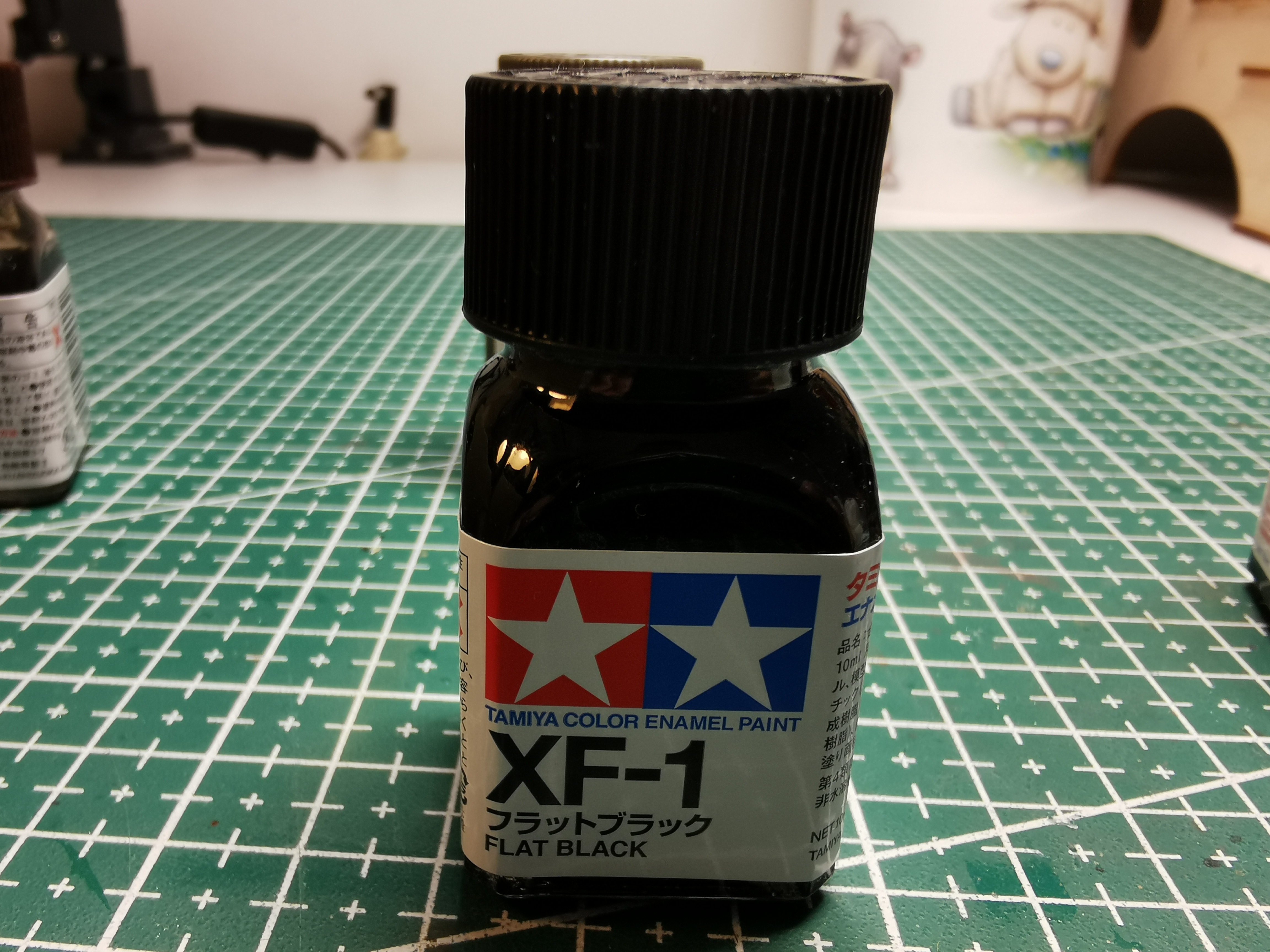 Фото Краска матовая эмалевая (Черный), XF-1
