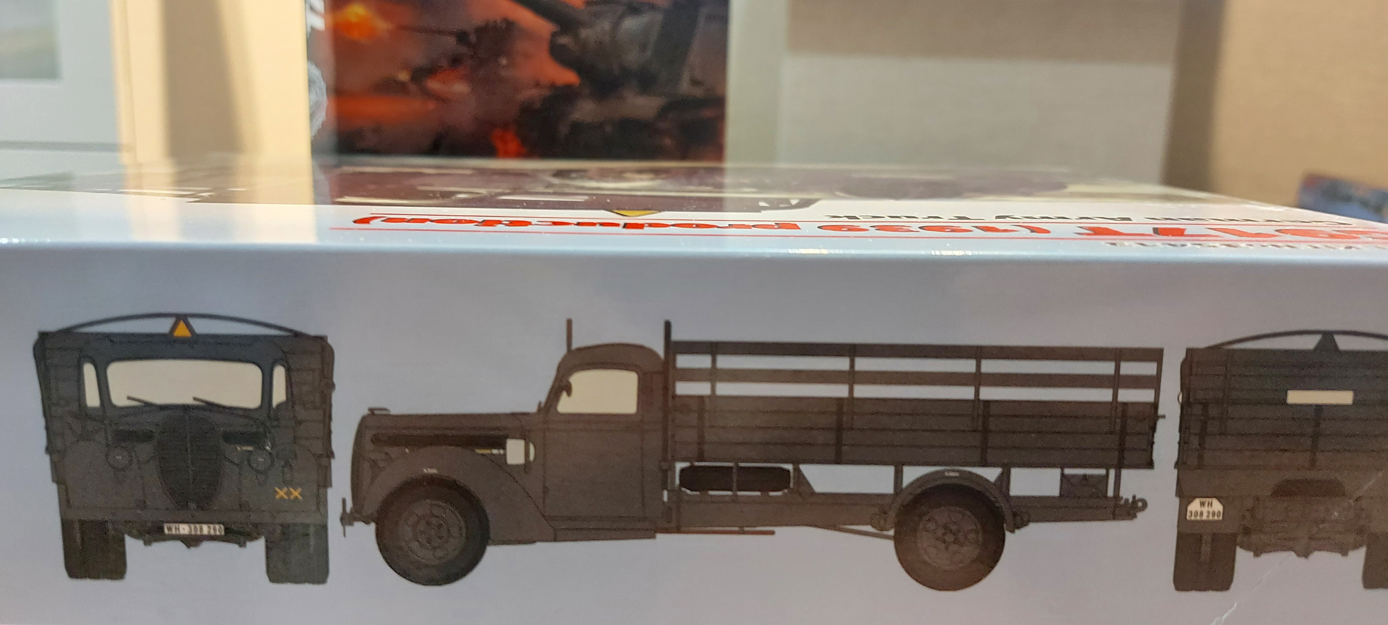 Фото G917T (производства 1939 г.) Германский армейский грузовой автомобиль