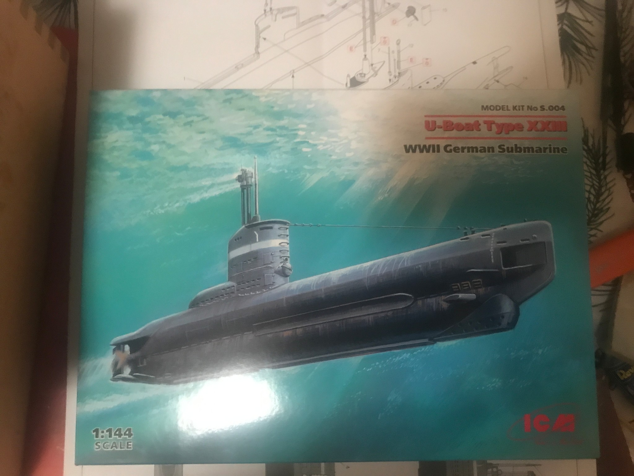 Фото Германская подводная лодка, тип XXIII