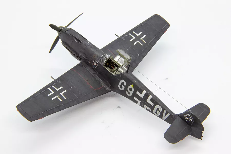 Самолет Bf 109E-4 Второй мировой войны, немецкий ночной истребитель