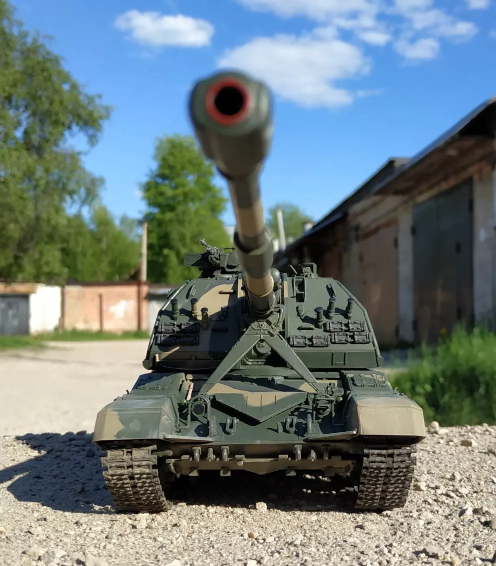 Российская самоходная 152-мм артиллерийская установка Мста-С