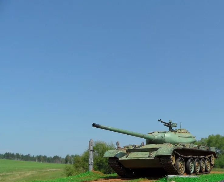 Сборная модель Средний танк T-54-1