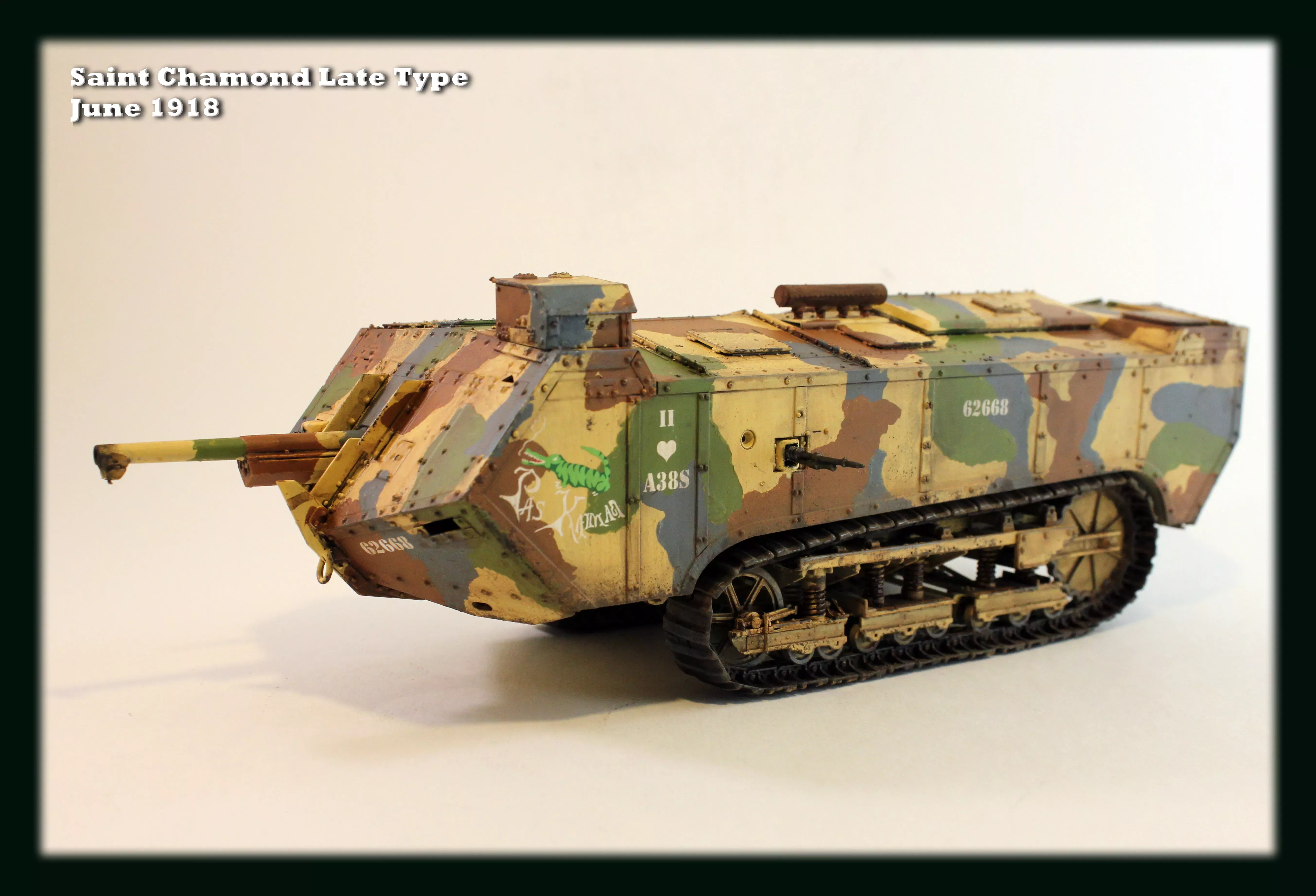 French heavy tank St.Chamond Late type