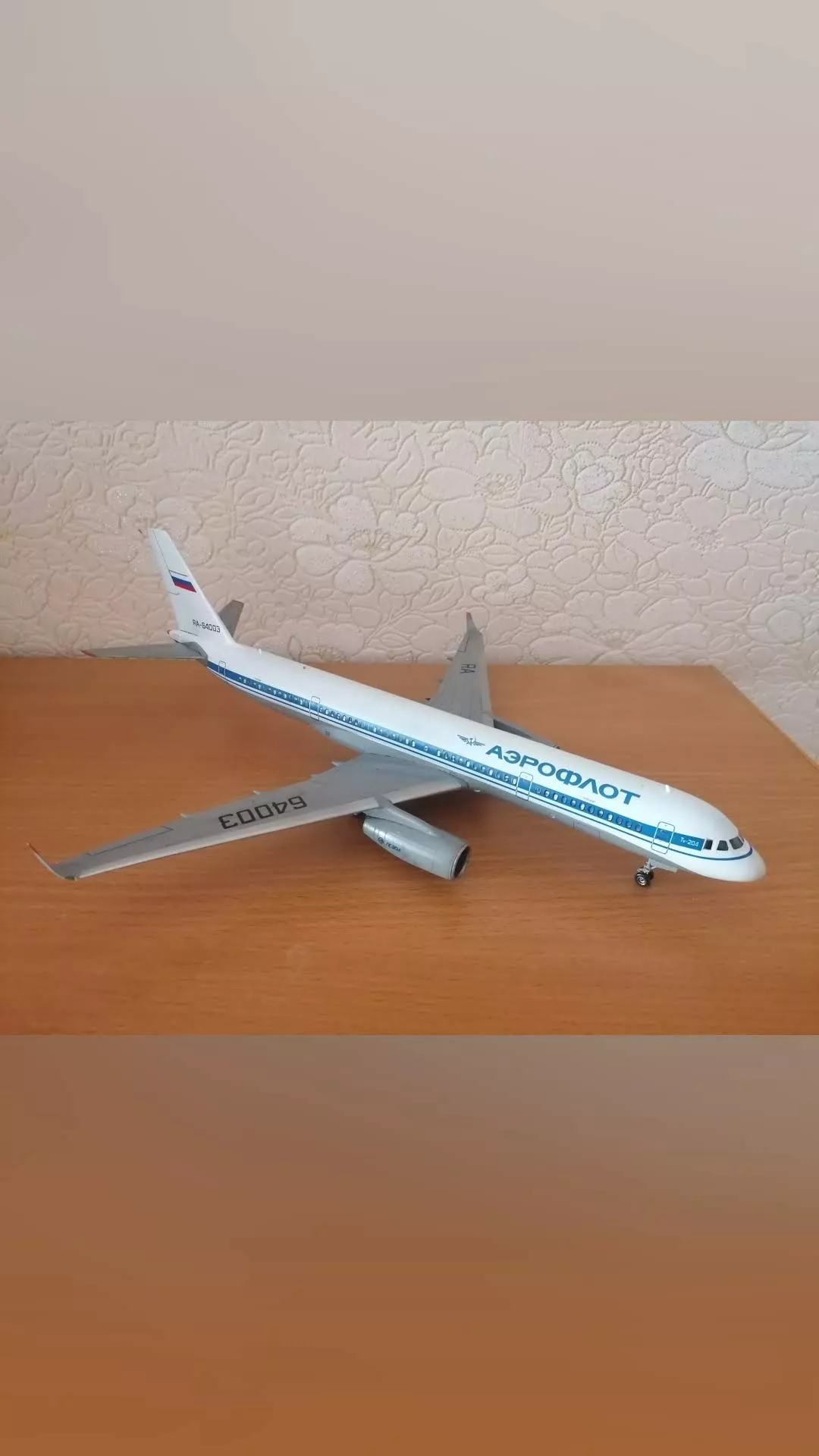Пассажирский авиалайнер ТУ-204-100