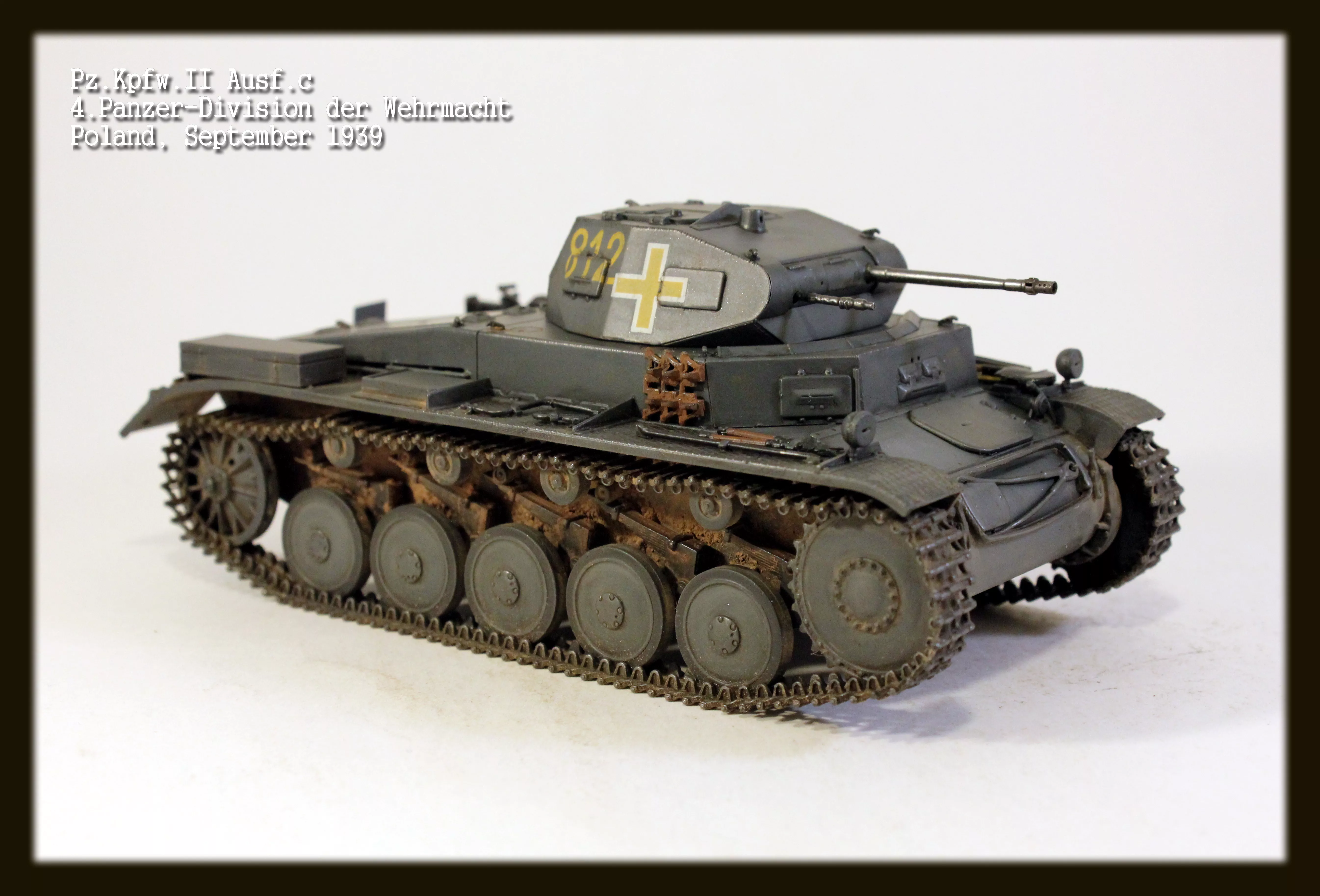Немецкий танк Pz.Kpfw II Ausf.C (Sd.Kfz.121)