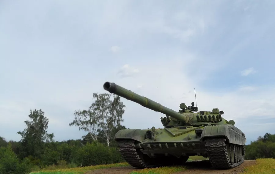 Сборная модель Основной танк Т-72А