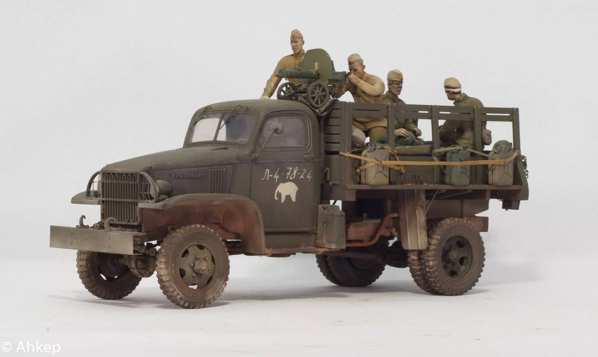 Армейский грузовик времен Второй мировой войны G7107