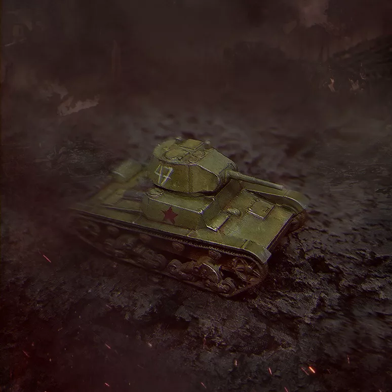 Советский легкий танк Т-26