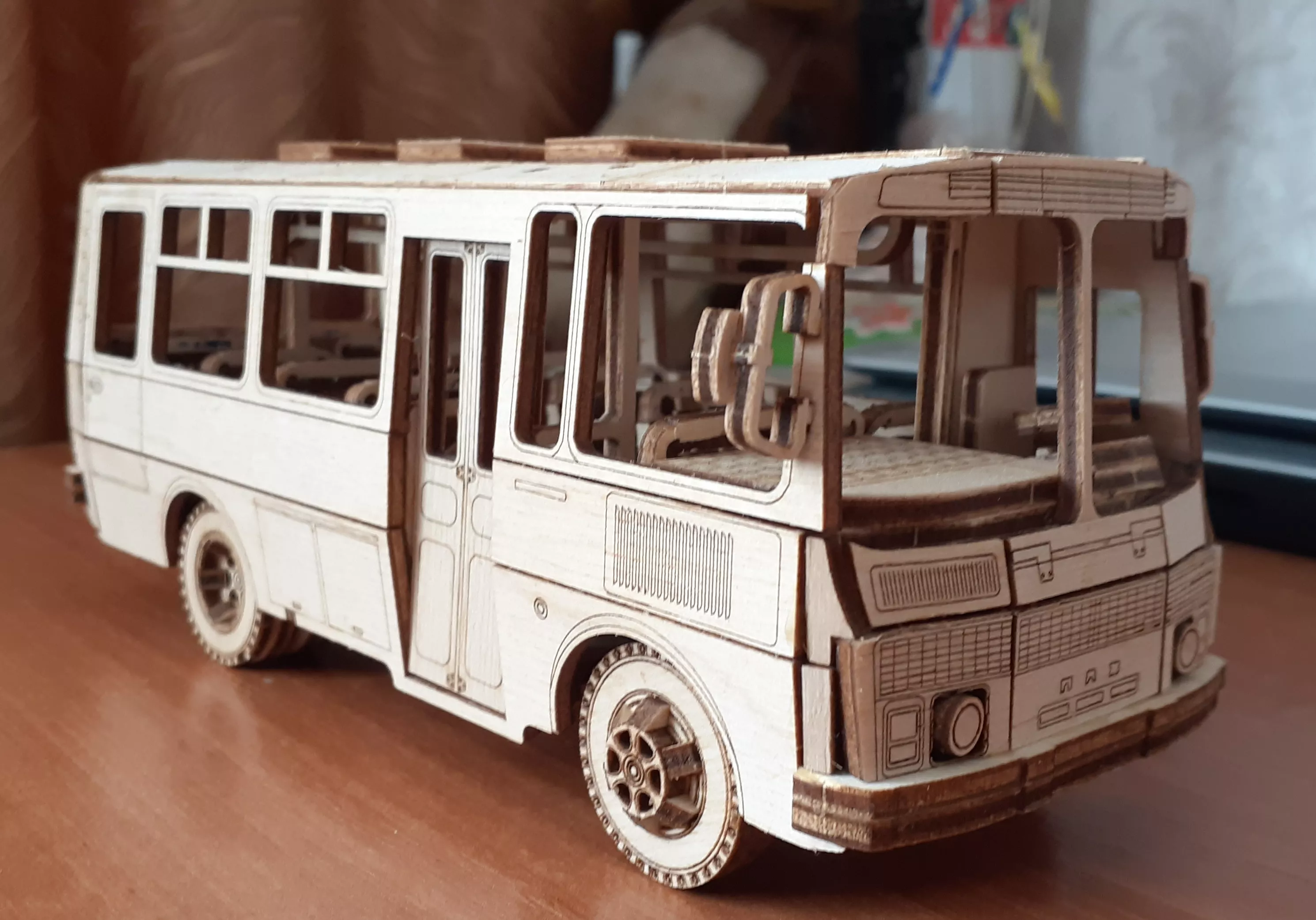 Сборная модель ПАЗ-3205 автобус