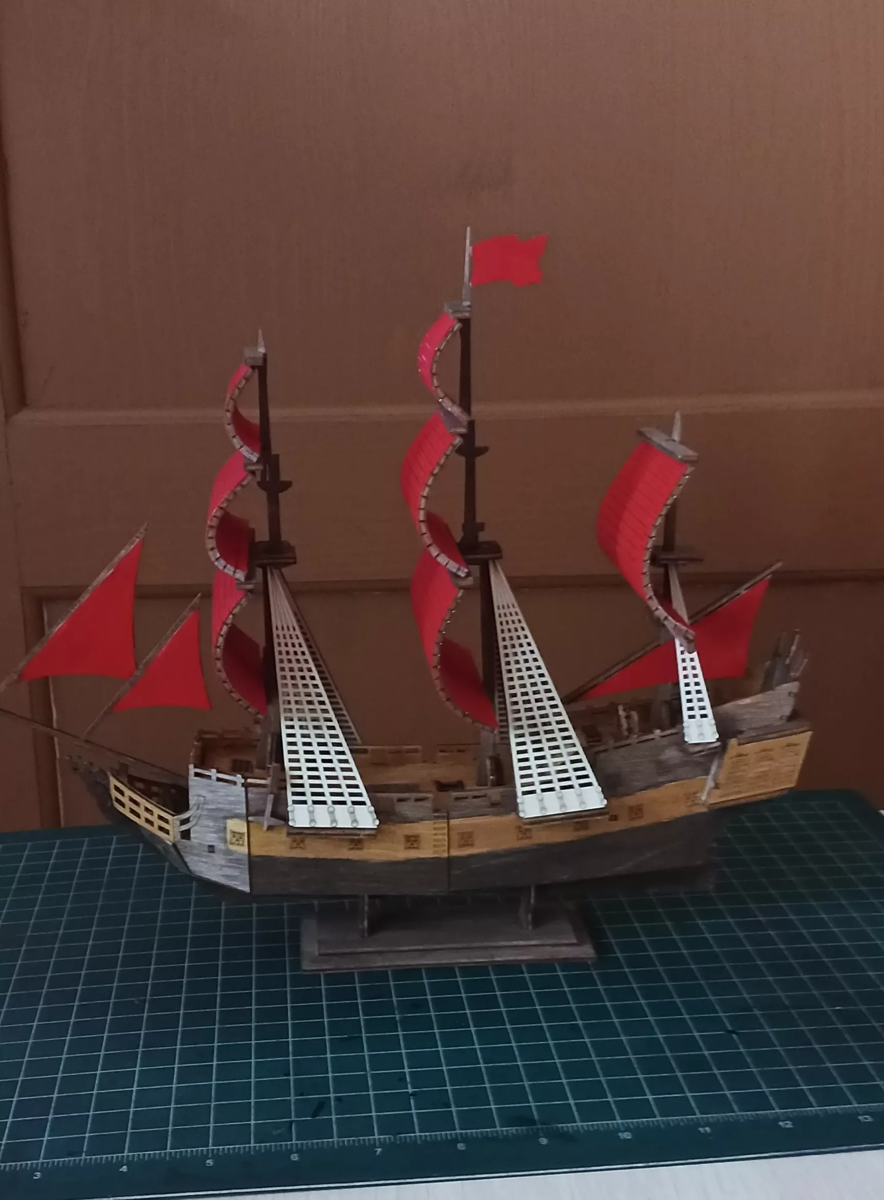 Сборная модель Жемчужина Парусный корабль 