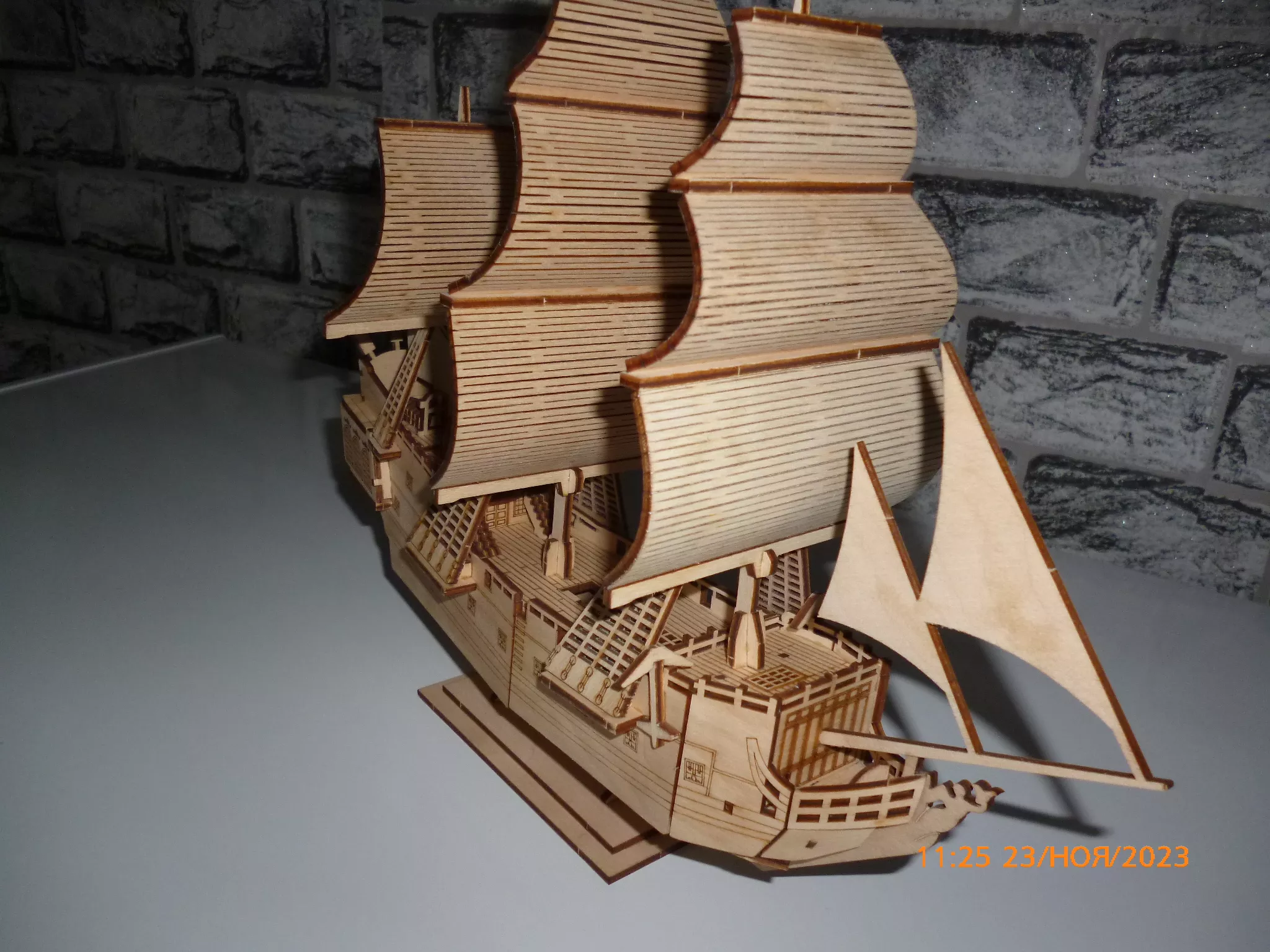 Сборная модель Жемчужина Парусный корабль 