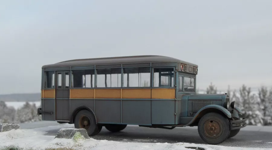 Сборная модель Автобус ЗИС-8