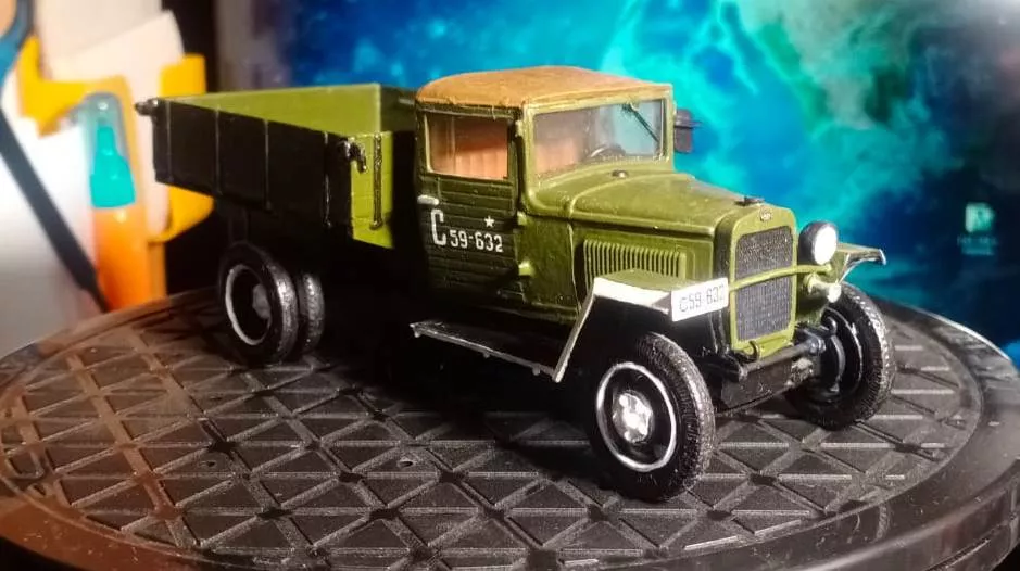 Советский армейский грузовик 1,5т образца 1943 г. 