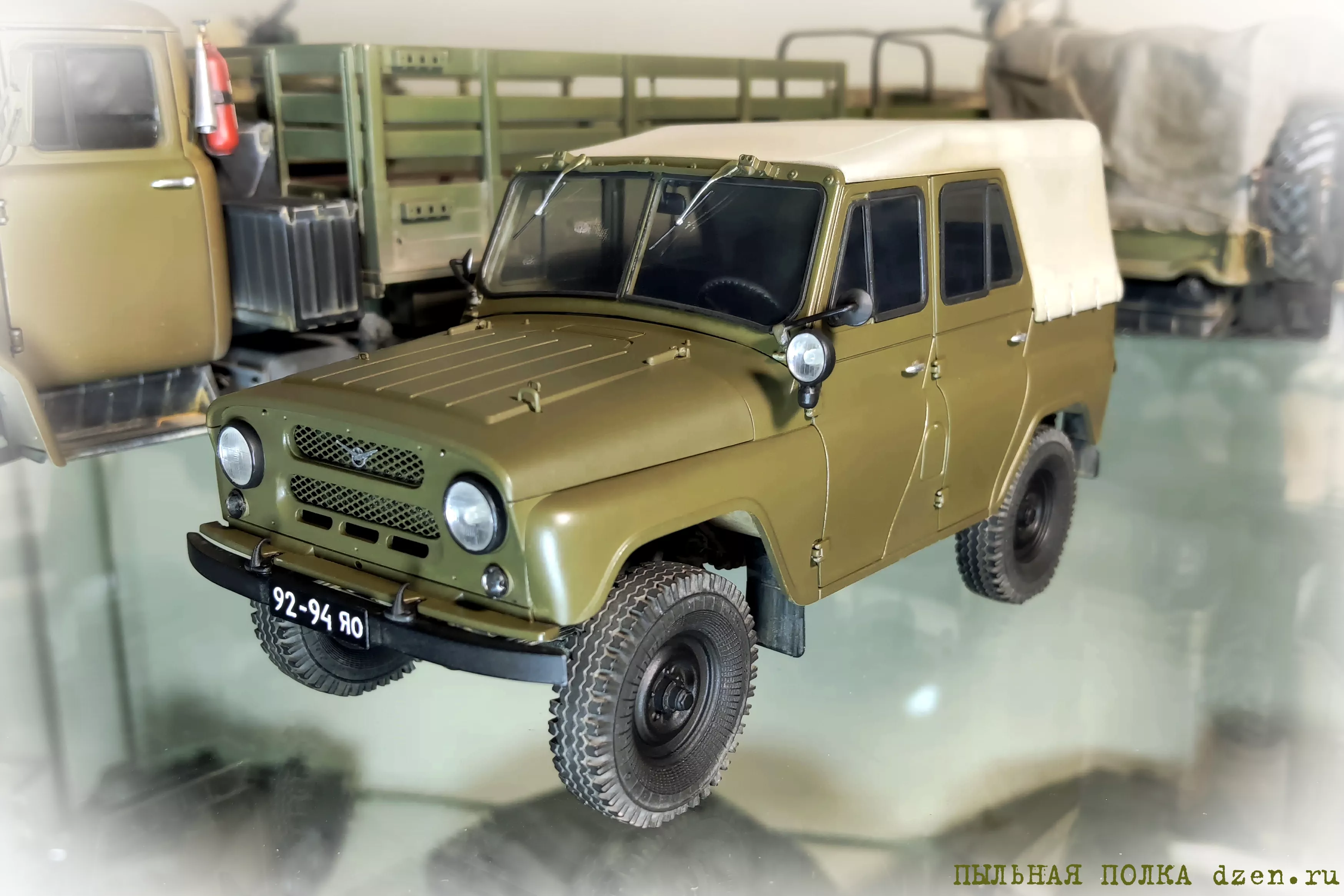 Советский военный внедорожник УАЗ-469