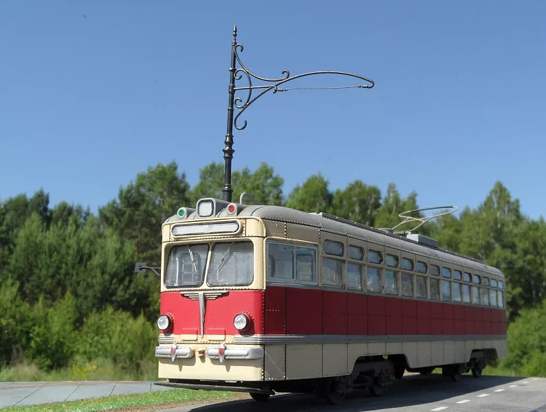 Сборная модель Трамвай МТВ-82