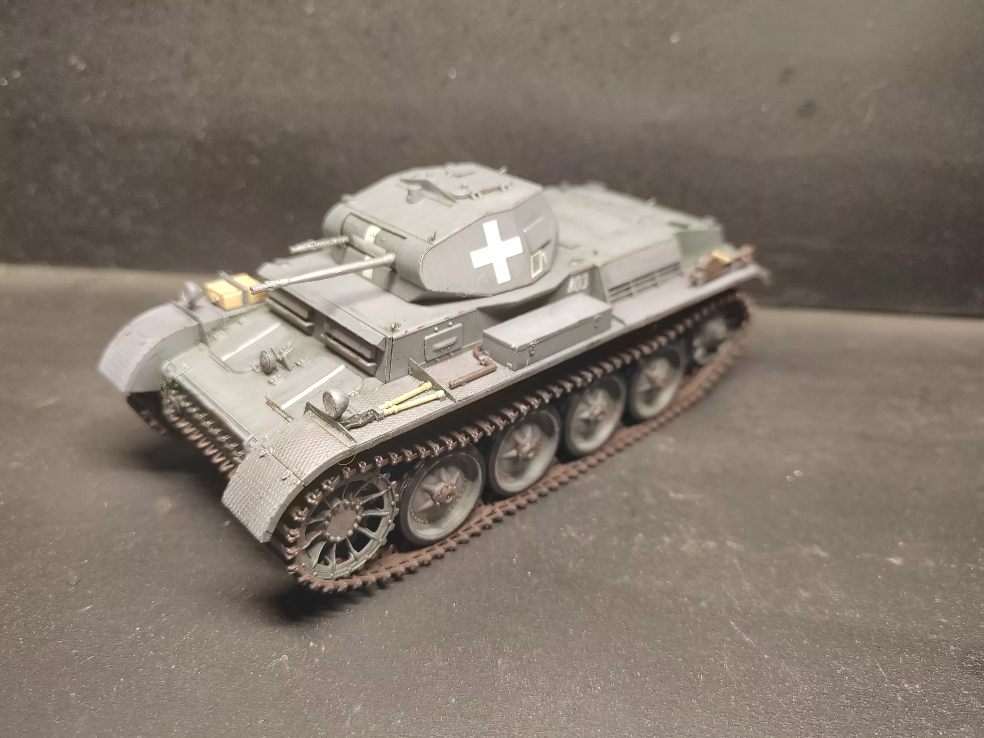 German PanzerKampfwagen II Ausf.D1 (Sd.kfz.121)