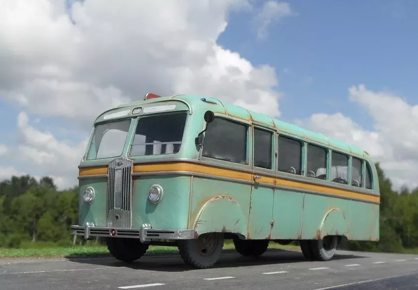 Сборная модель Автобус Атул-1