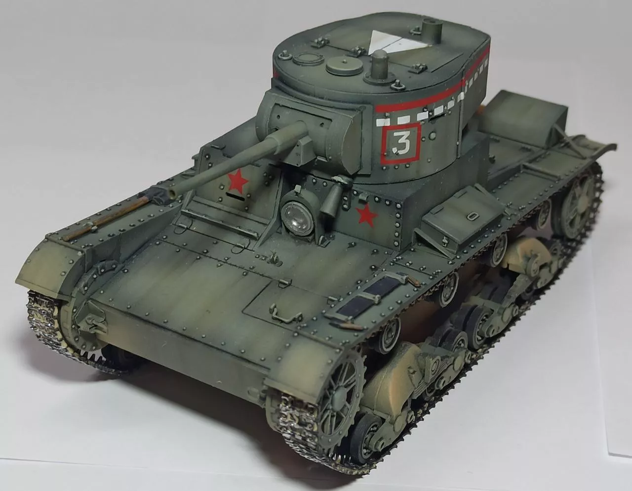 Советский легкий танк Т-26 (обр. 1933 г.)