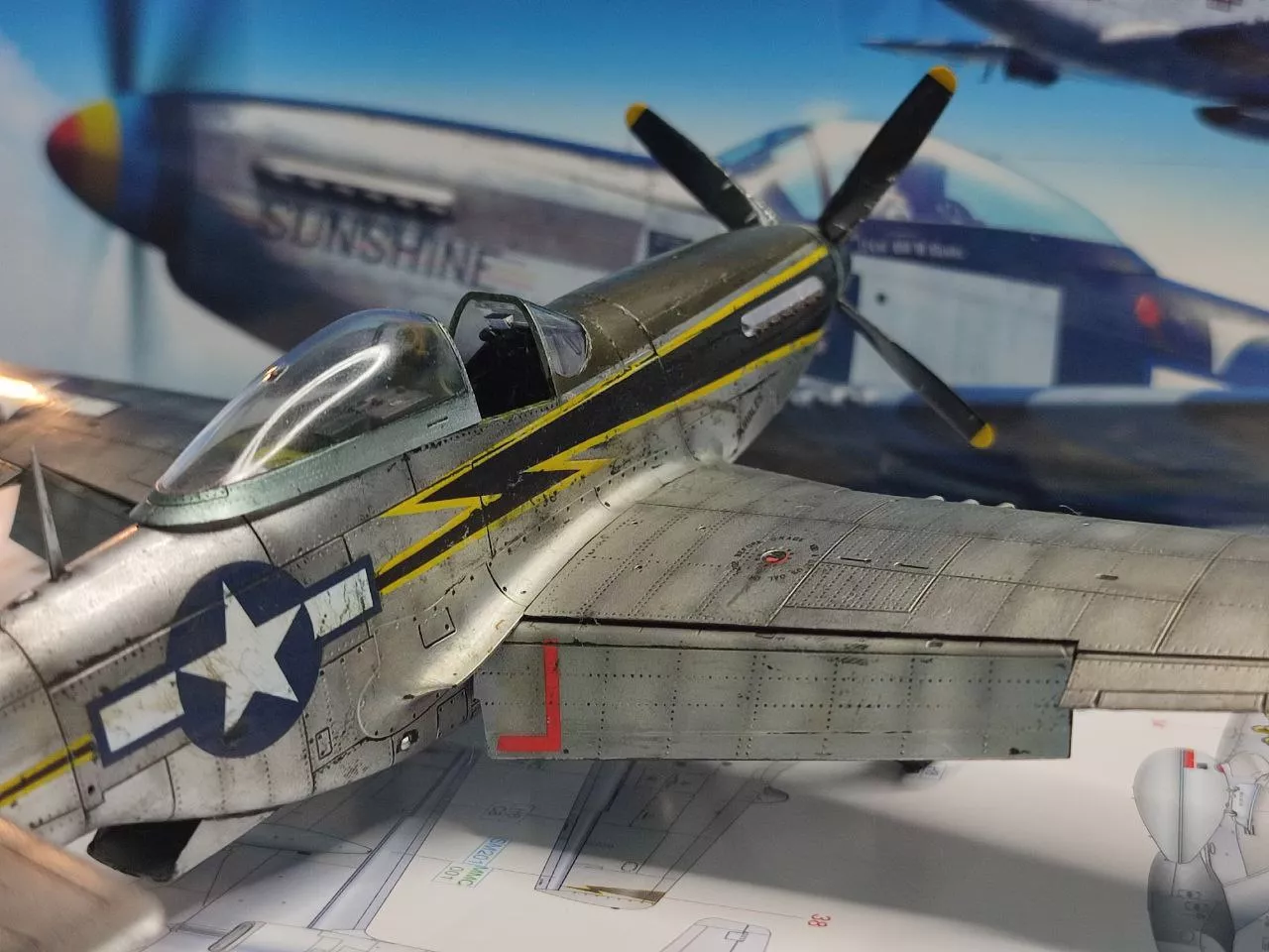 North American P-51D Mustang Fighter