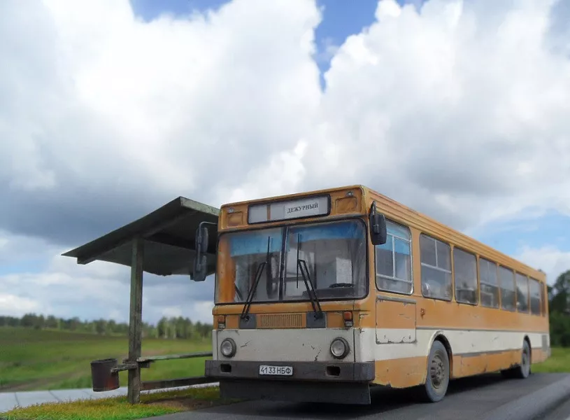 Сборная модель Ликинский автобус 5256