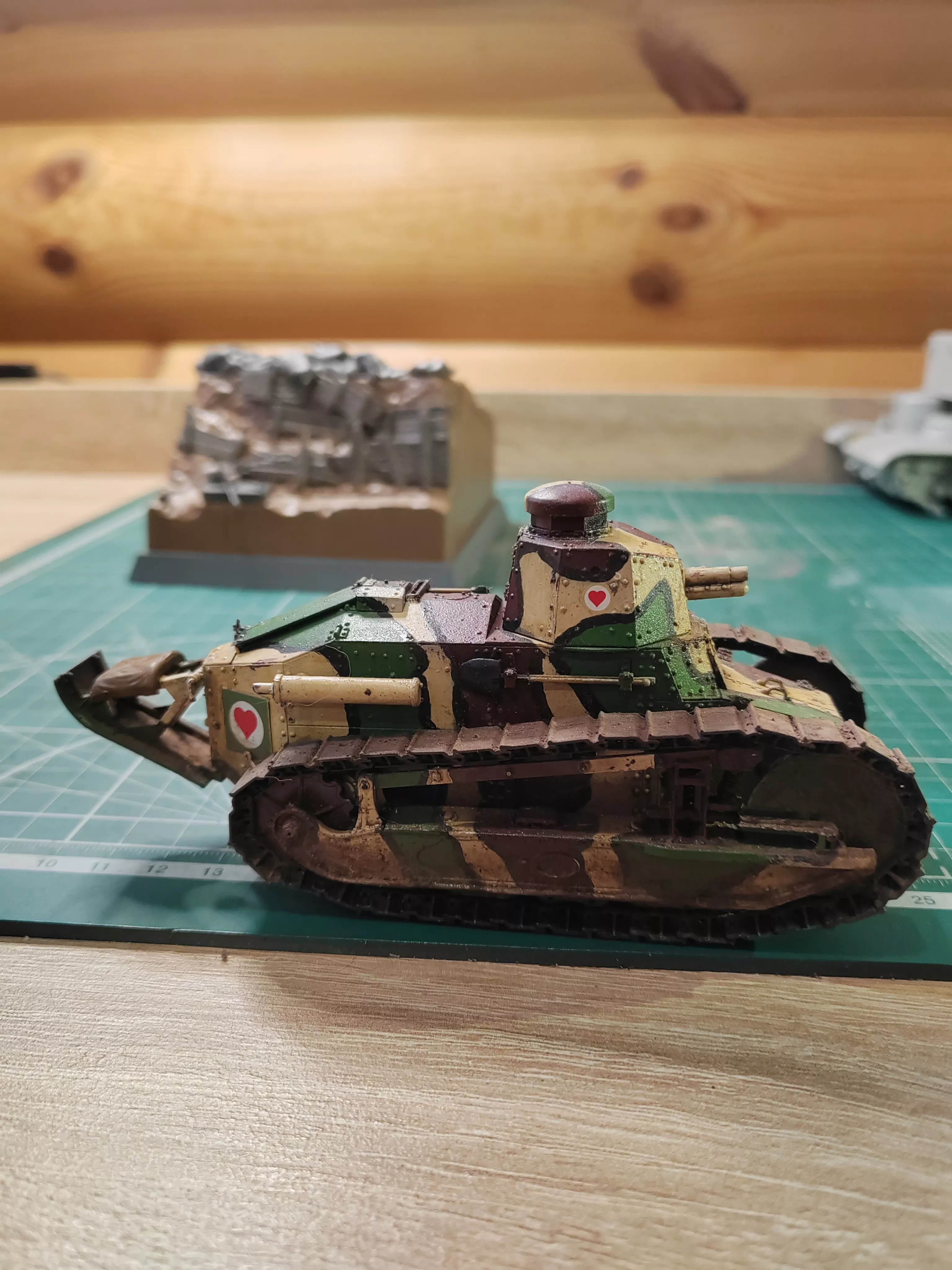 Танк French FT-17 Light Tank (Riveted Turret)