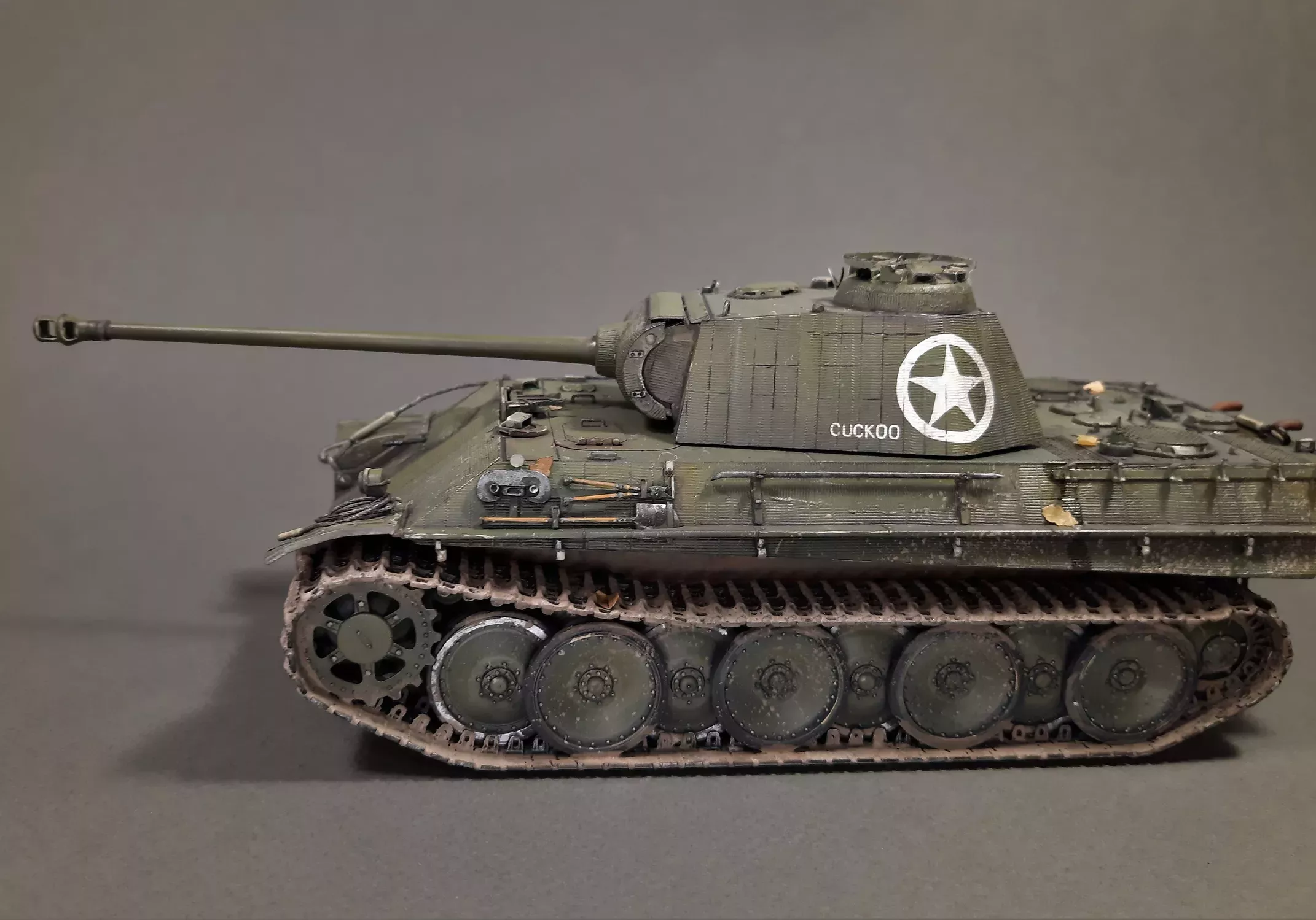 Танк Panther Ausf.G (Early) с циммеритом