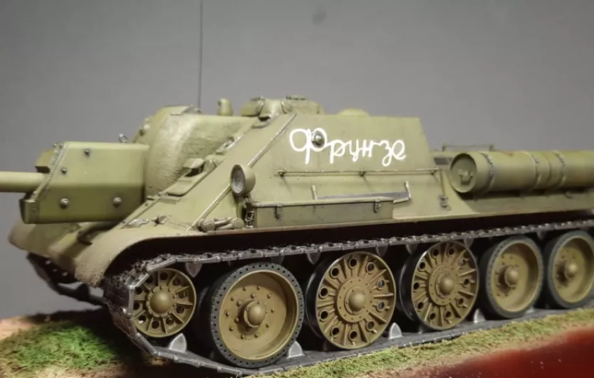 Советский истребитель танков СУ-122