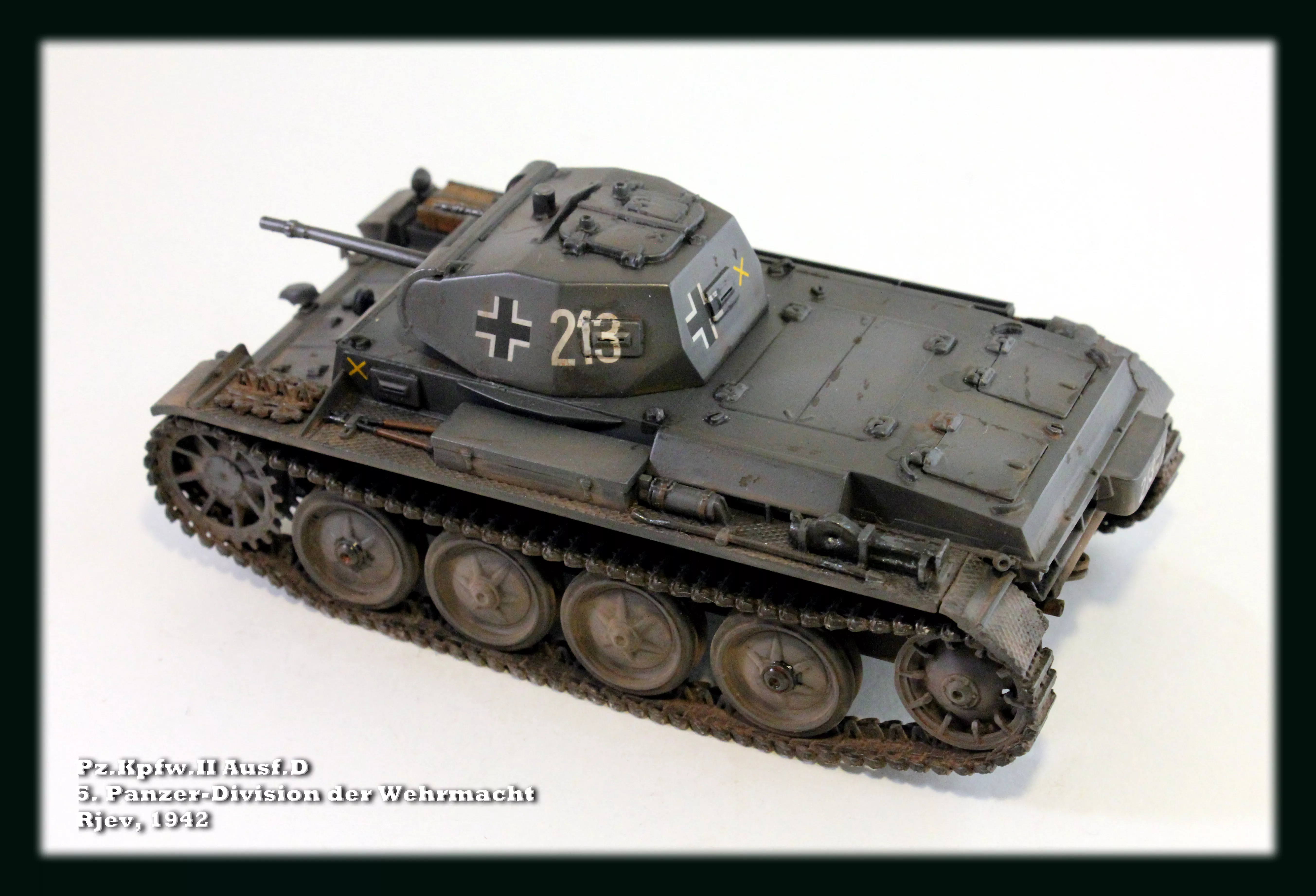 Немецкий лёгкий танк Pz.Kpfw.II Ausf.D